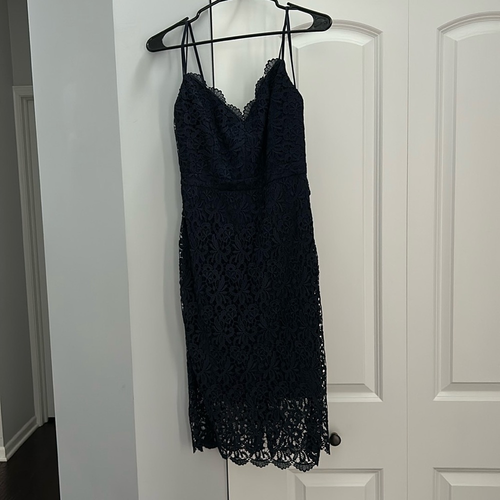 NWT J Crew Spaghetti Strap Guipure Lace Dress